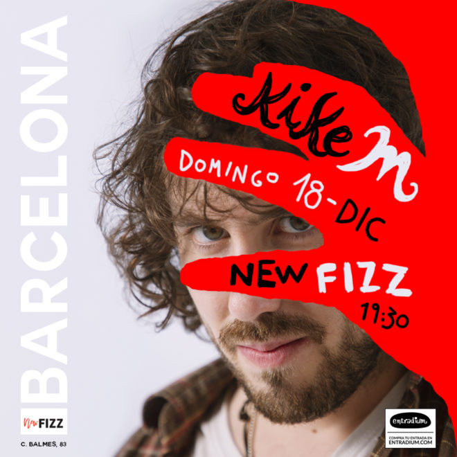 Kike M, concierto acústico en Barcelona